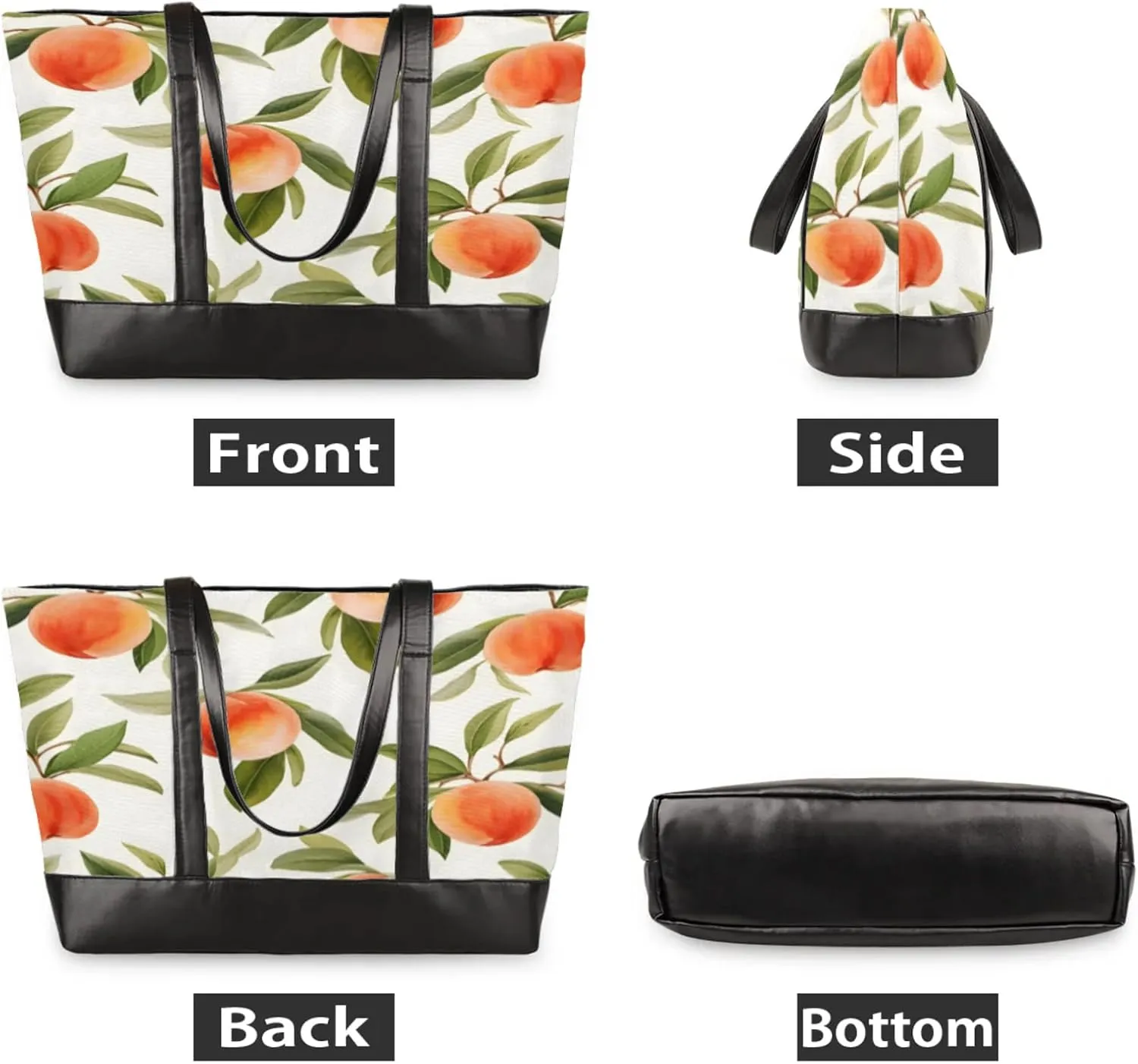 Tote Bag for Women with Zipper, Laptop Tote Bags Laptop Sleeve Case Shoulder Bag Messenger Bags