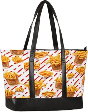 Tote Bag for Women with Zipper, Laptop Tote Bags Laptop Sleeve Case Shoulder Bag Messenger Bags