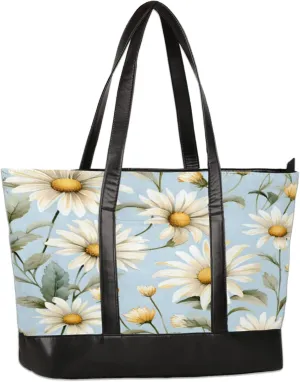 Tote Bag for Women with Zipper, Laptop Tote Bags Laptop Sleeve Case Shoulder Bag Messenger Bags