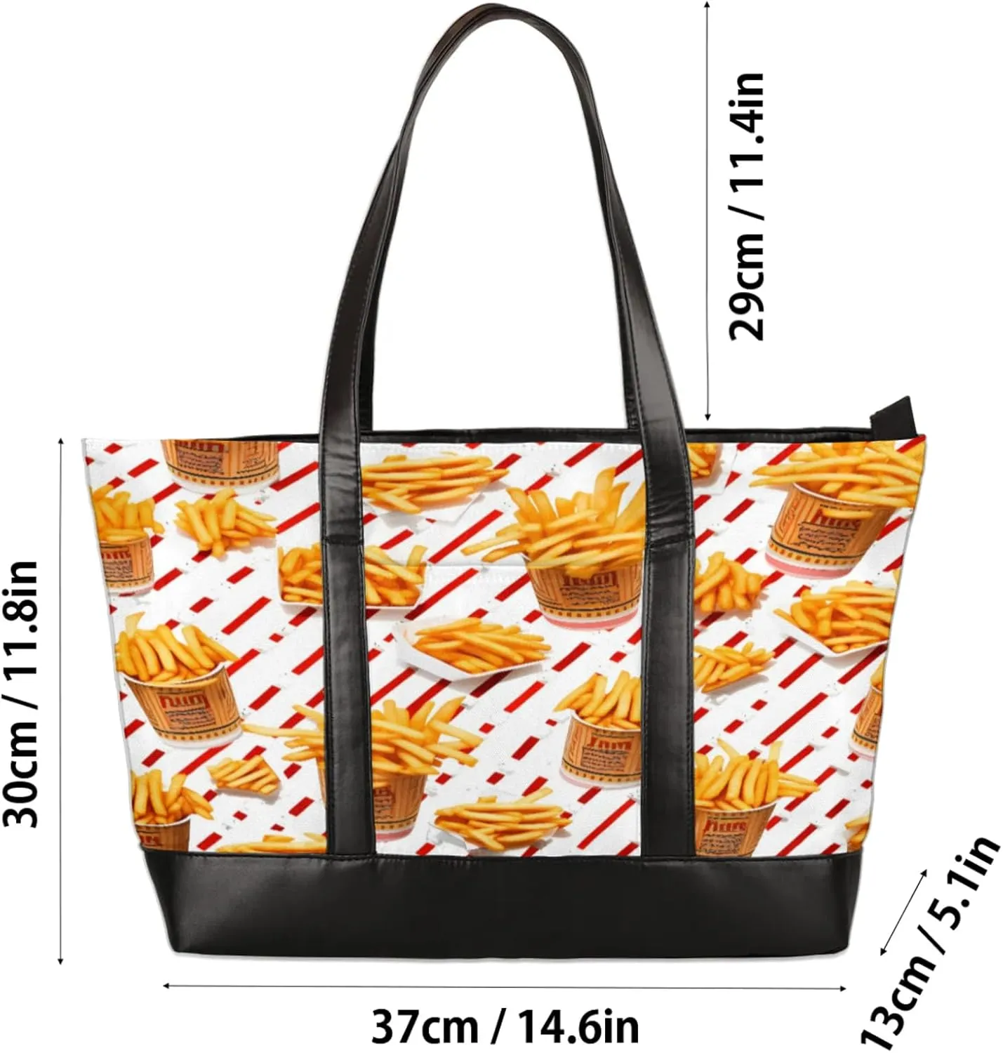 Tote Bag for Women with Zipper, Laptop Tote Bags Laptop Sleeve Case Shoulder Bag Messenger Bags