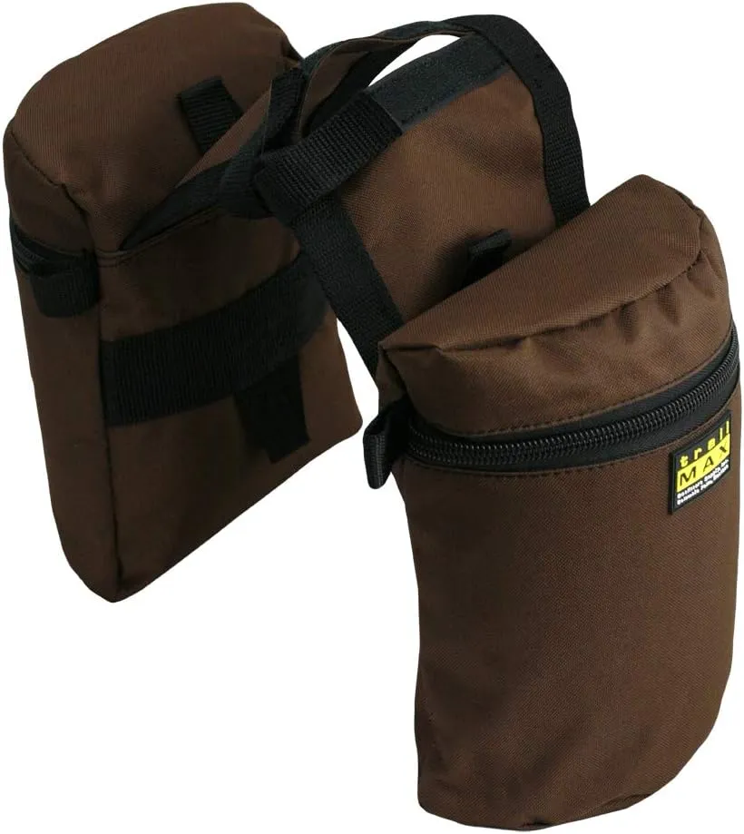 TrailMax Medium Horse Pommel Bags for Your Western Saddle; Insulated Saddle Bags for Horses; Camera or Cellphone Saddle Bag; Secured W/Straps Around Pommel of Western or Endurance Saddles