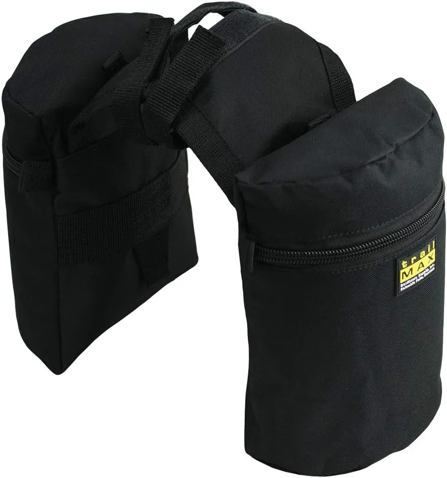 TrailMax Medium Horse Pommel Bags for Your Western Saddle; Insulated Saddle Bags for Horses; Camera or Cellphone Saddle Bag; Secured W/Straps Around Pommel of Western or Endurance Saddles