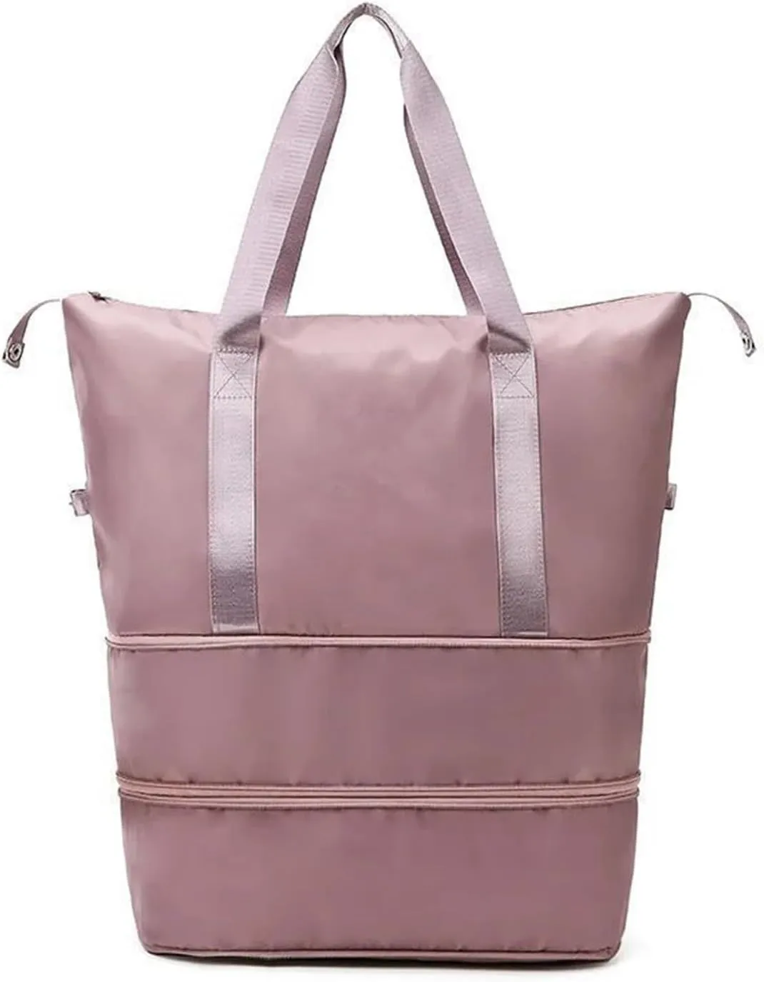 Travel Bags Ladies Shoulder Bags Casual Handbags Double Zipper Expansion Bags Large Women's Bags