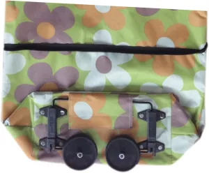 Travel Companion Handbag Shoulder Bag Stylish Shopping Cart Easy to Expand for Needs