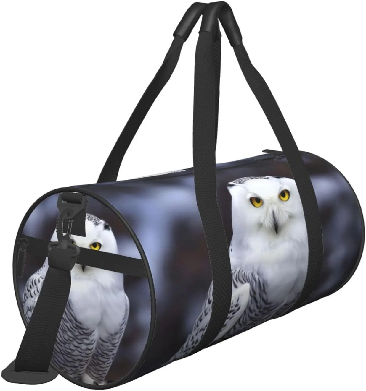 Travel Duffle Bag Weekender Bags For Men Women With Shoe Compartment Large Capacity Weekender Overnight Bag Arctic Owl Carry On Tote Bags Sport Gym Bag For Travel Yoga