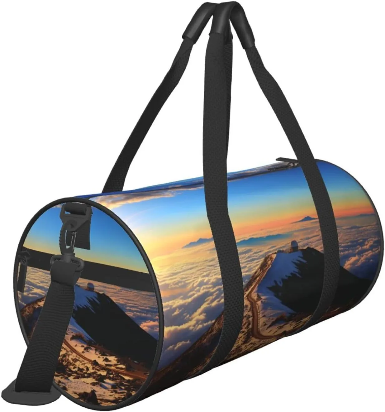 Travel Duffle Bag Weekender Bags For Men Women With Shoe Compartment Large Capacity Weekender Overnight Bag Mauna Kea Summit Sunset Carry On Tote Bags Sport Gym Bag For Travel Yoga