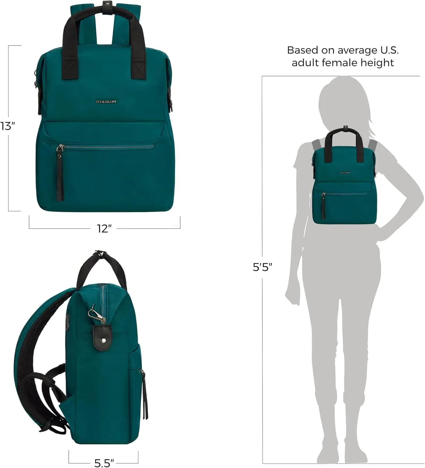 Travelon Addison Anti-Theft Large Backpack
