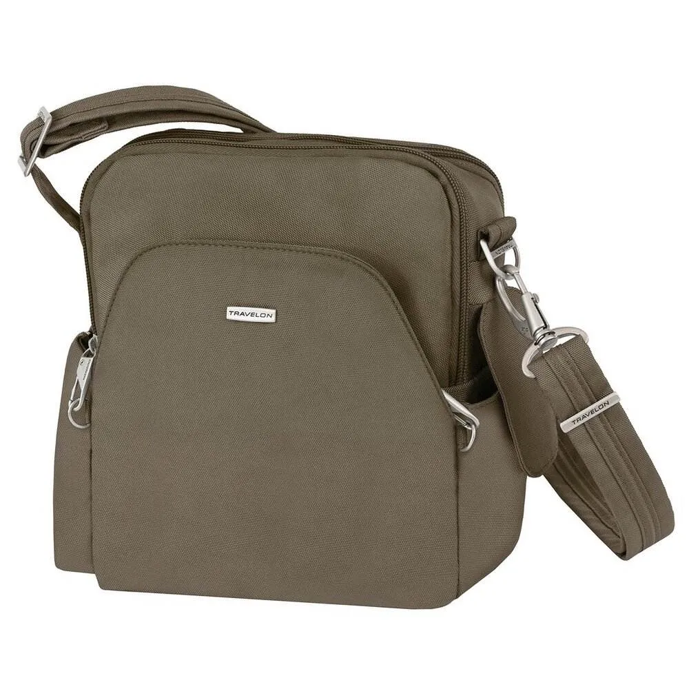 Travelon Anti-theft Classic Travel Bag, Nutmeg