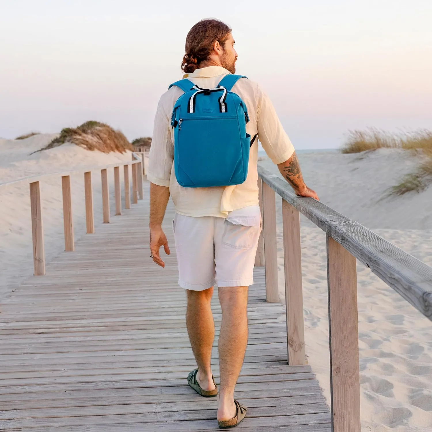 Travelon Coastal RFID Blocking Large Backpack