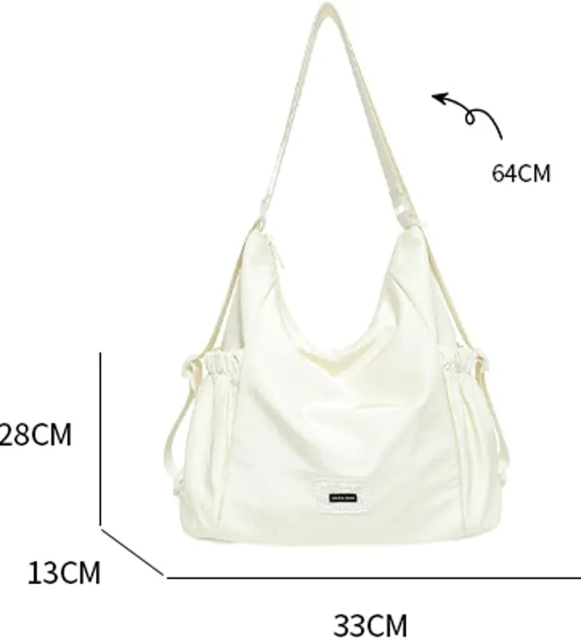 Trendy Tote Bags with Large Capacity Multi-functional Bag for Women Soft Material Shoulder Bags for Daily Life