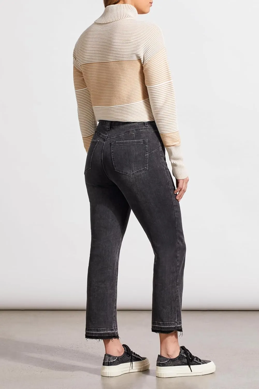 Tribal Women's Sophia Curvy Micro Flare Jeans