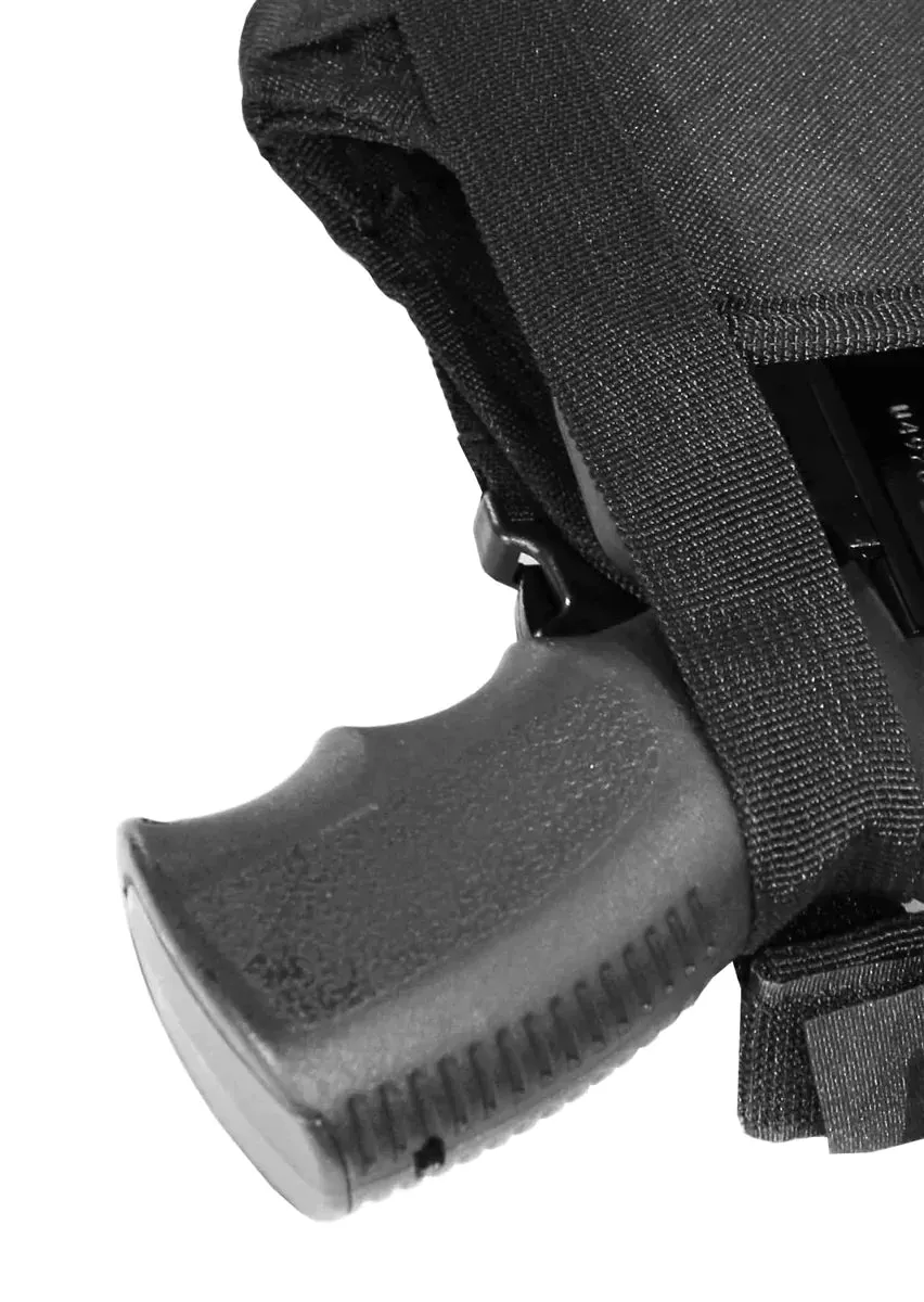Trinity scabbard for Mossberg 500 Pump Tactical case Hunting Storage Soft Range molle Holster Bag Shoulder Military Security ATV Horse Motorcycle Truck Quad Carry Padded Bag Black 25 inches.