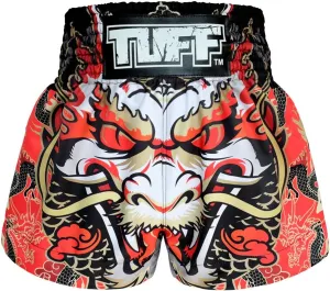 Tuff Sport Boxing Muay Thai Shorts Dragon Skull Kick Martial Arts Training Gym Clothing Trunks