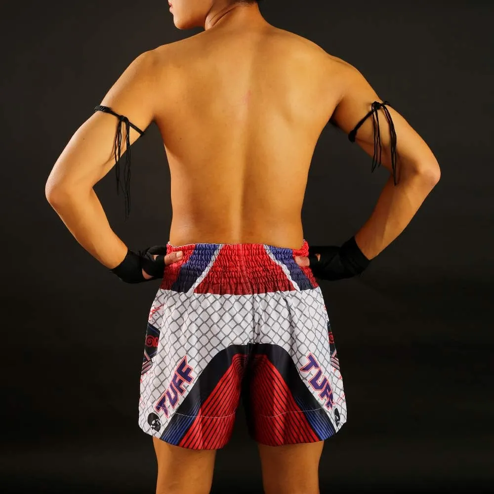 Tuff Sport Boxing Muay Thai Shorts Dragon Skull Kick Martial Arts Training Gym Clothing Trunks
