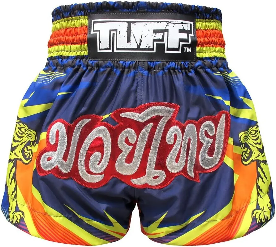 Tuff Sport Boxing Muay Thai Shorts Tiger Kick Martial Arts Training Gym Clothing Trunks