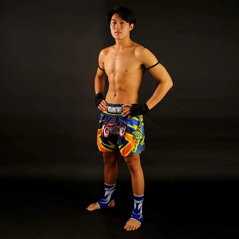 Tuff Sport Boxing Muay Thai Shorts Tiger Kick Martial Arts Training Gym Clothing Trunks