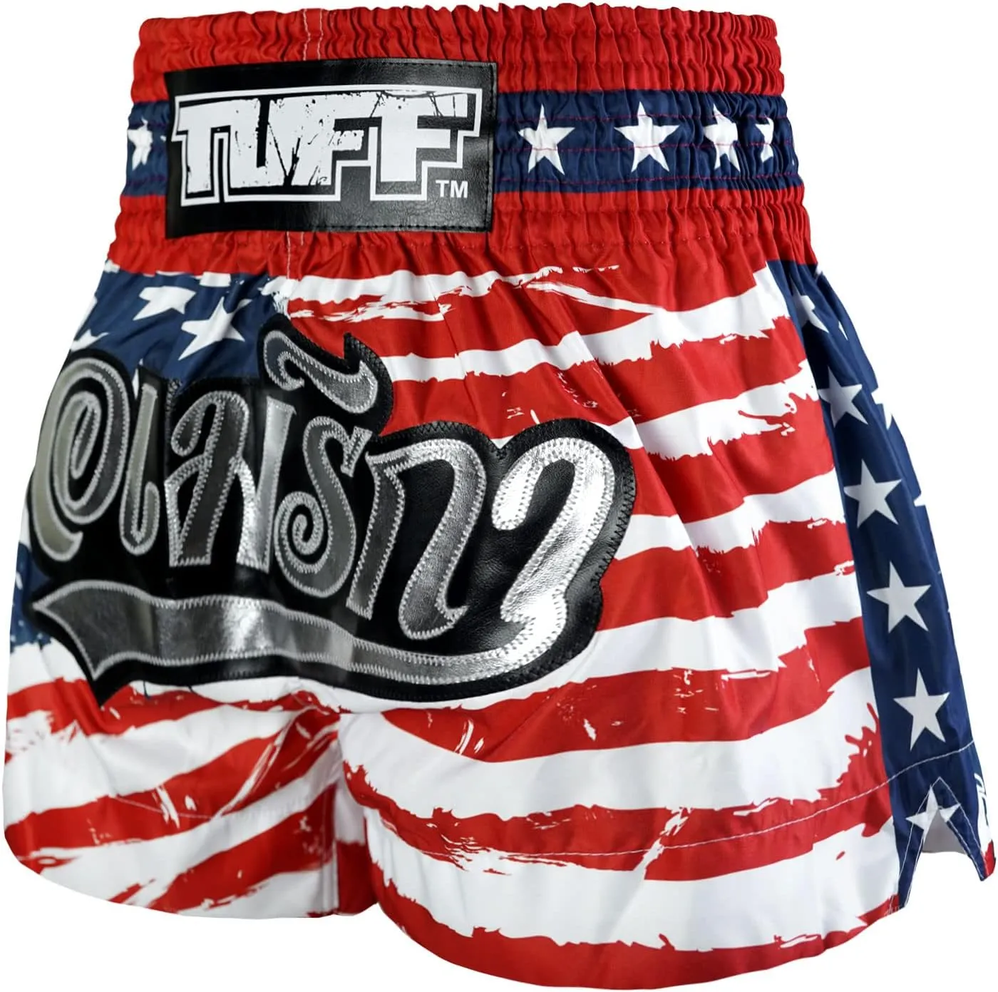 Tuff Sport Muay Thai Boxing Shorts MMA Kickboxing Traditional Nation Shorts