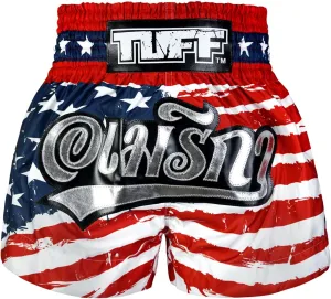 Tuff Sport Muay Thai Boxing Shorts MMA Kickboxing Traditional Nation Shorts