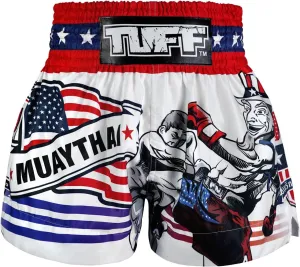 Tuff Sport Muay Thai Boxing Shorts MMA Kickboxing Traditional Nation Shorts