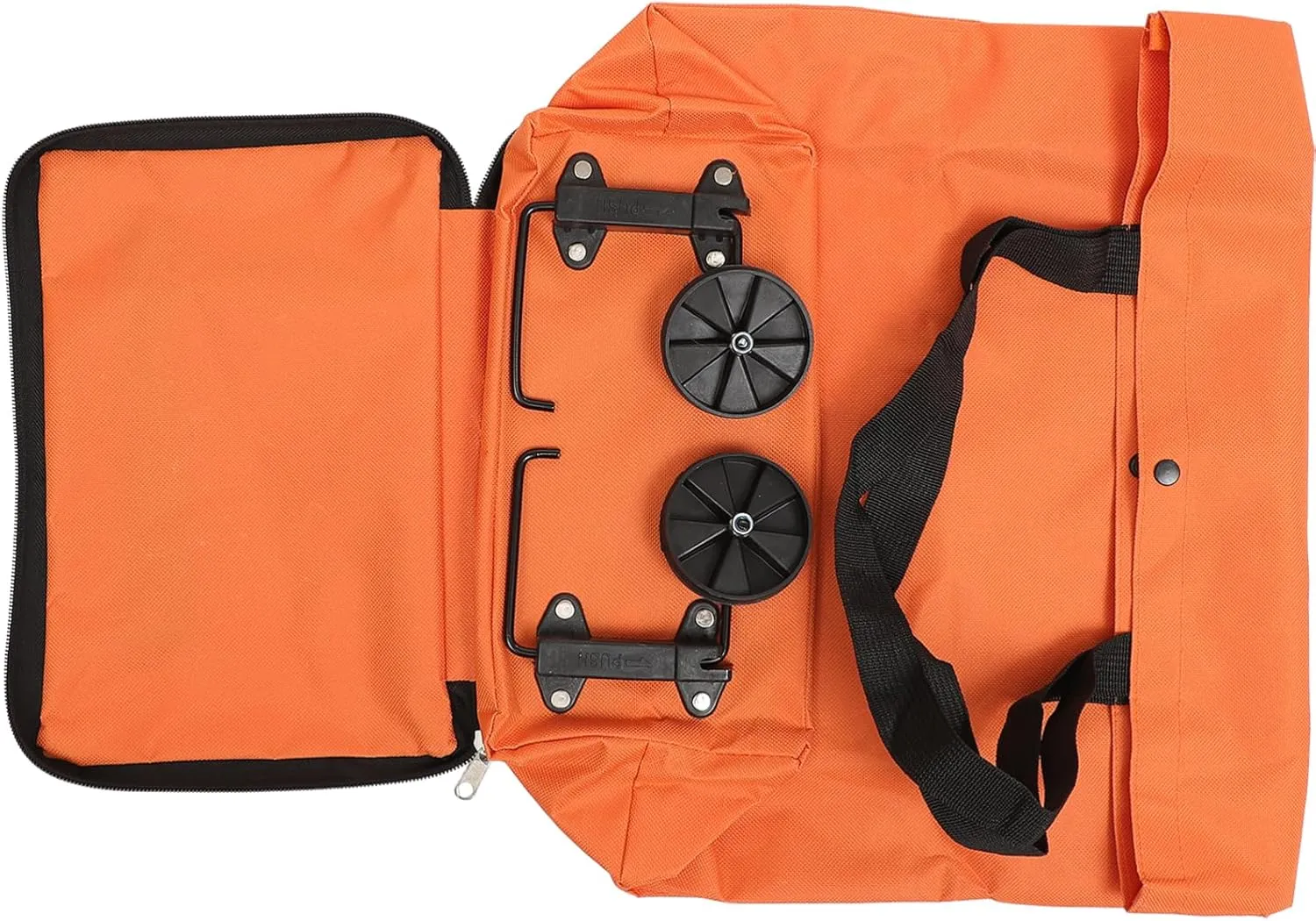 Tug Bag Tey Bag with Wheel Foldable Wheelbarrow Bags Shopping Pouch Foldable Grocery Bag Portable Dolly