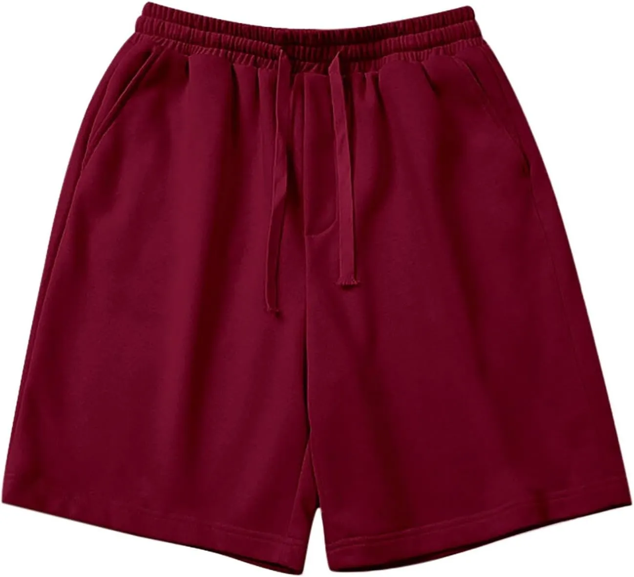 Twill Shorts Loose Sports Beach Basketball Drawstrings Loose Five Point Shorts Mens Athletic Wear Mens 9 Inch