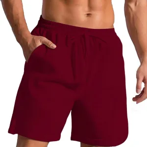 Twill Shorts Loose Sports Beach Basketball Drawstrings Loose Five Point Shorts Mens Athletic Wear Mens 9 Inch