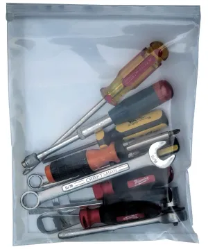 uGems® 10" x 12" 8 Mil Extra Large Bags Heavy-Duty Clear Resealable Zipper Puncture Resistant, Reclosable for Tools, Industrial, and Heavy-Duty Use (20 Pack) SKU r1012-8mil-20