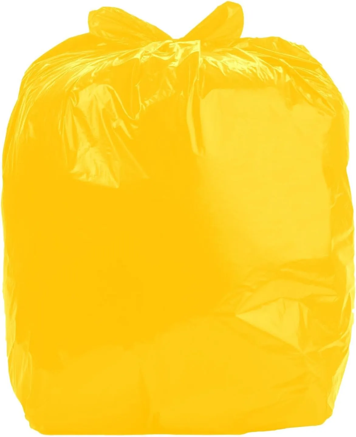 Ultrasac Heavy Duty 55 Gallon Yellow Trash Bags - (Value 200 Pack) - 1.5 MIL equivalent Industrial Strength Plastic 37" x 54" for 50-55 Gal Cans -Fits Toter, Rubbermaid Brute, Carlislie Bronco etc.