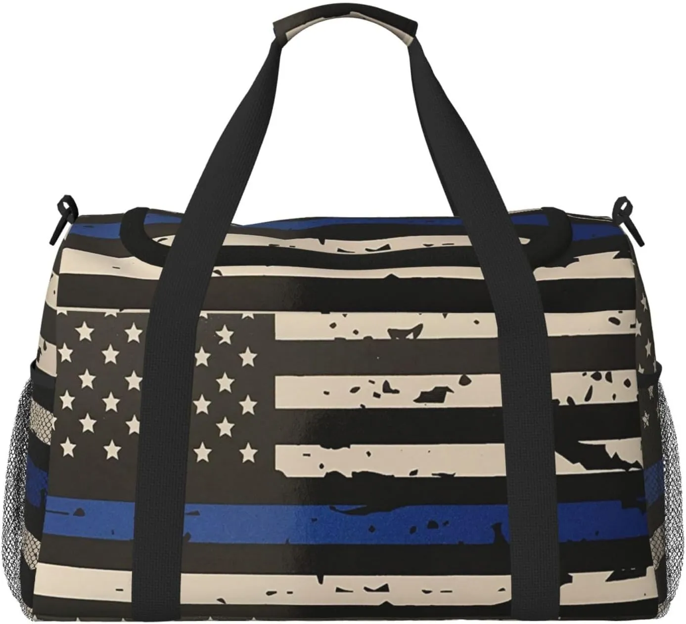 Usa Flag Travel Duffel Bag Large Foldable Waterproof Overnight Bag For Beach Swim Bags Pool Sports Gym