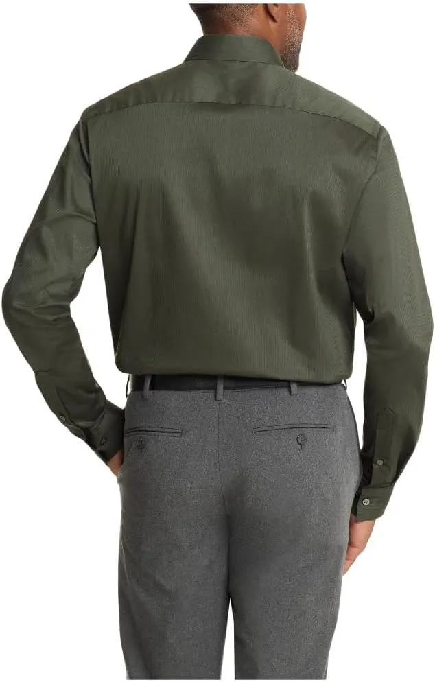 Van Heusen Men's Dress Shirt Regular Fit Everyday Defense Stretch