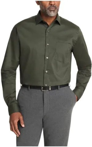 Van Heusen Men's Dress Shirt Regular Fit Everyday Defense Stretch