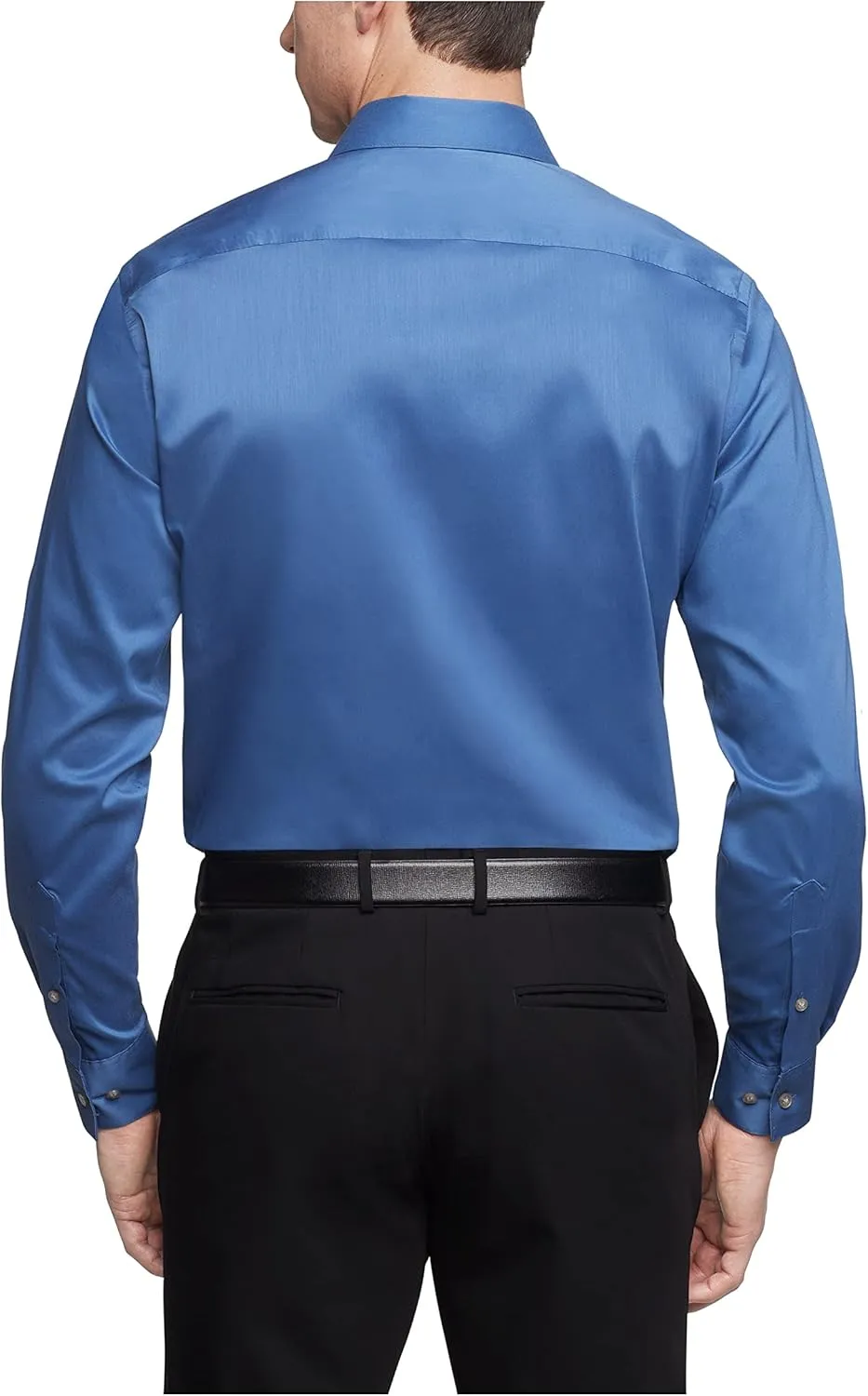 Van Heusen Men's Dress Shirt Regular Fit Ultra Wrinkle Free Flex Collar Stretch Solid
