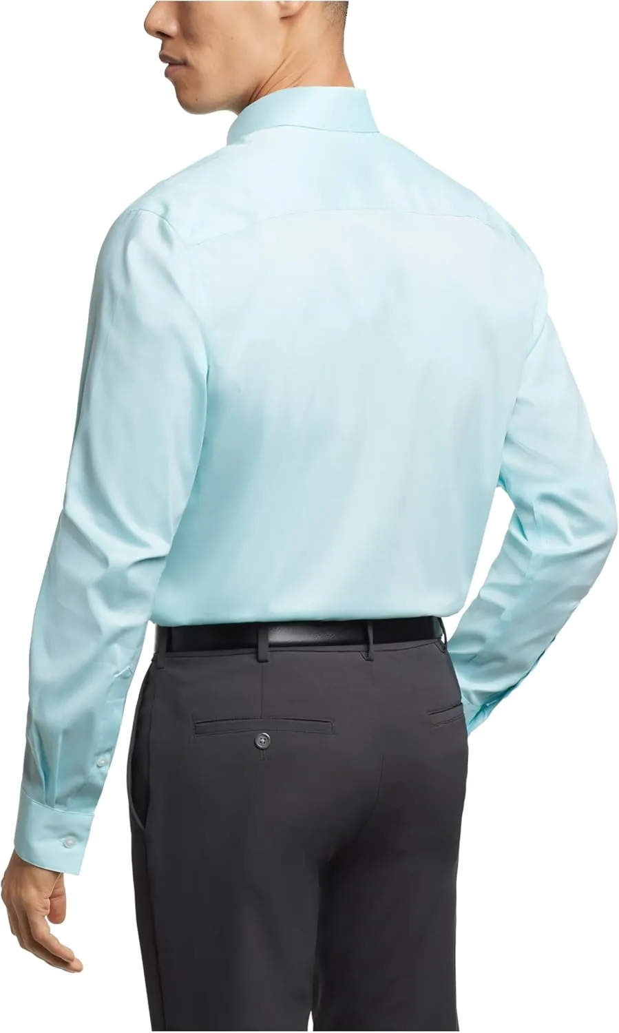 Van Heusen Men's Dress Shirt Regular Fit Ultra Wrinkle Free Flex Collar Stretch Solid