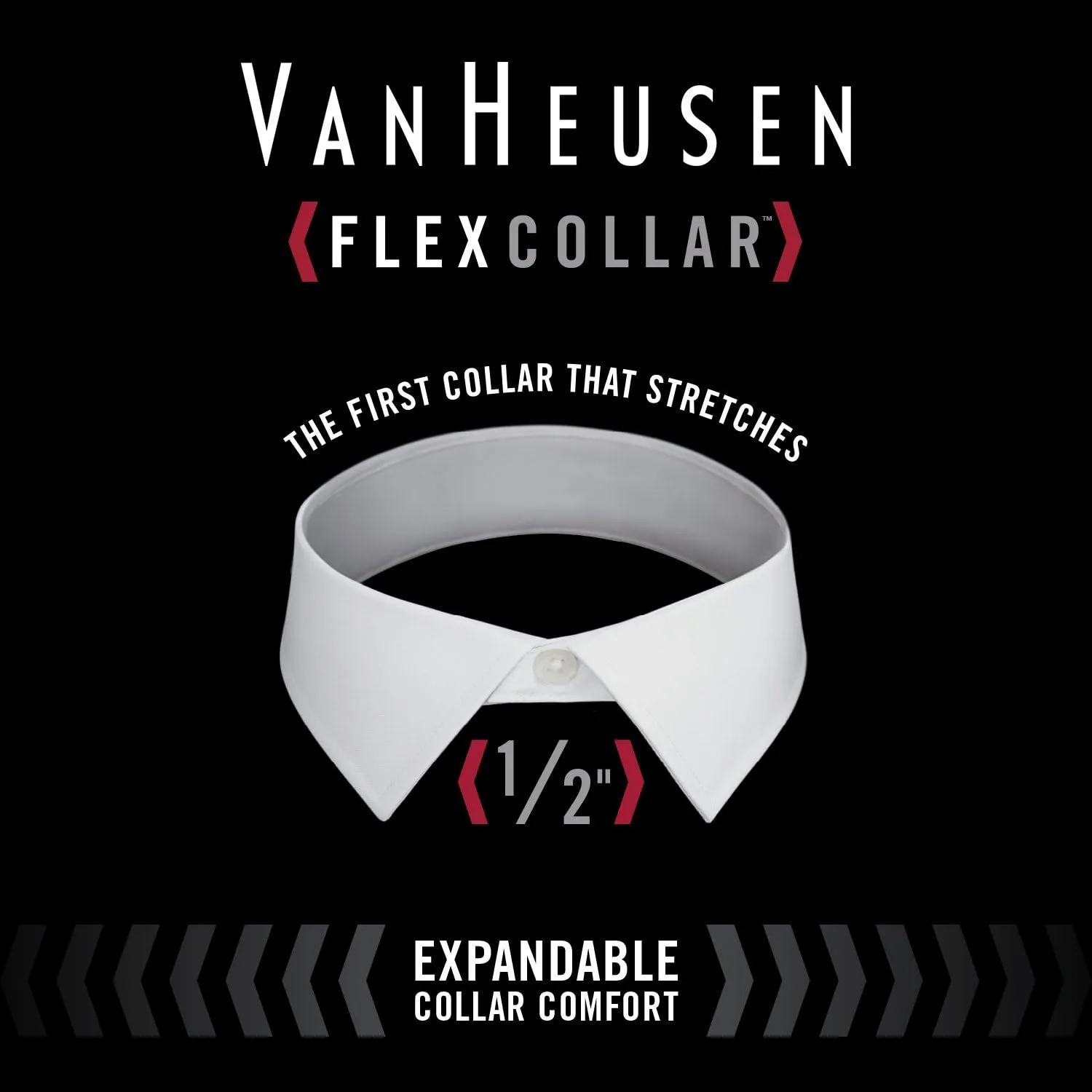 Van Heusen Men's Regular Fit Flex Collar Check Dress Shirt - Amazon Exclusive