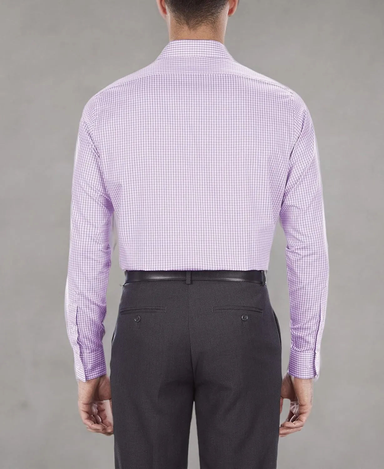 Van Heusen Men's Regular Fit Flex Collar Check Dress Shirt - Amazon Exclusive