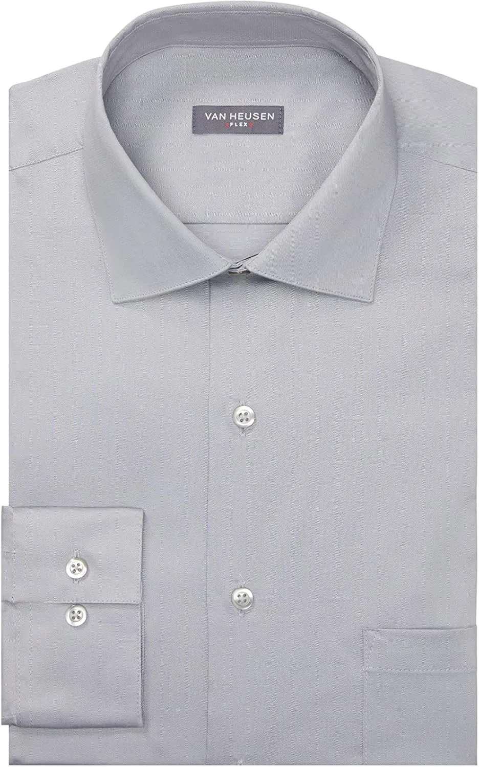 Van Heusen Men's Regular Fit Flex Collar Stretch Dress Shirt - Amazon Exclusive