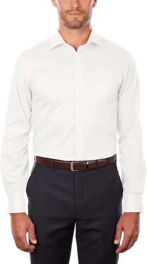 Van Heusen Men's Regular Fit Flex Collar Stretch Dress Shirt - Amazon Exclusive