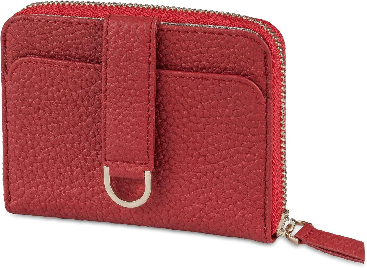 Vaultskin Small Wallet for Women, Leather Card Holder with RFID Blocking with Zipper Coin Pocket, Cash Pocket - Minimalist Wallet Women Slim Design for Everyday Use