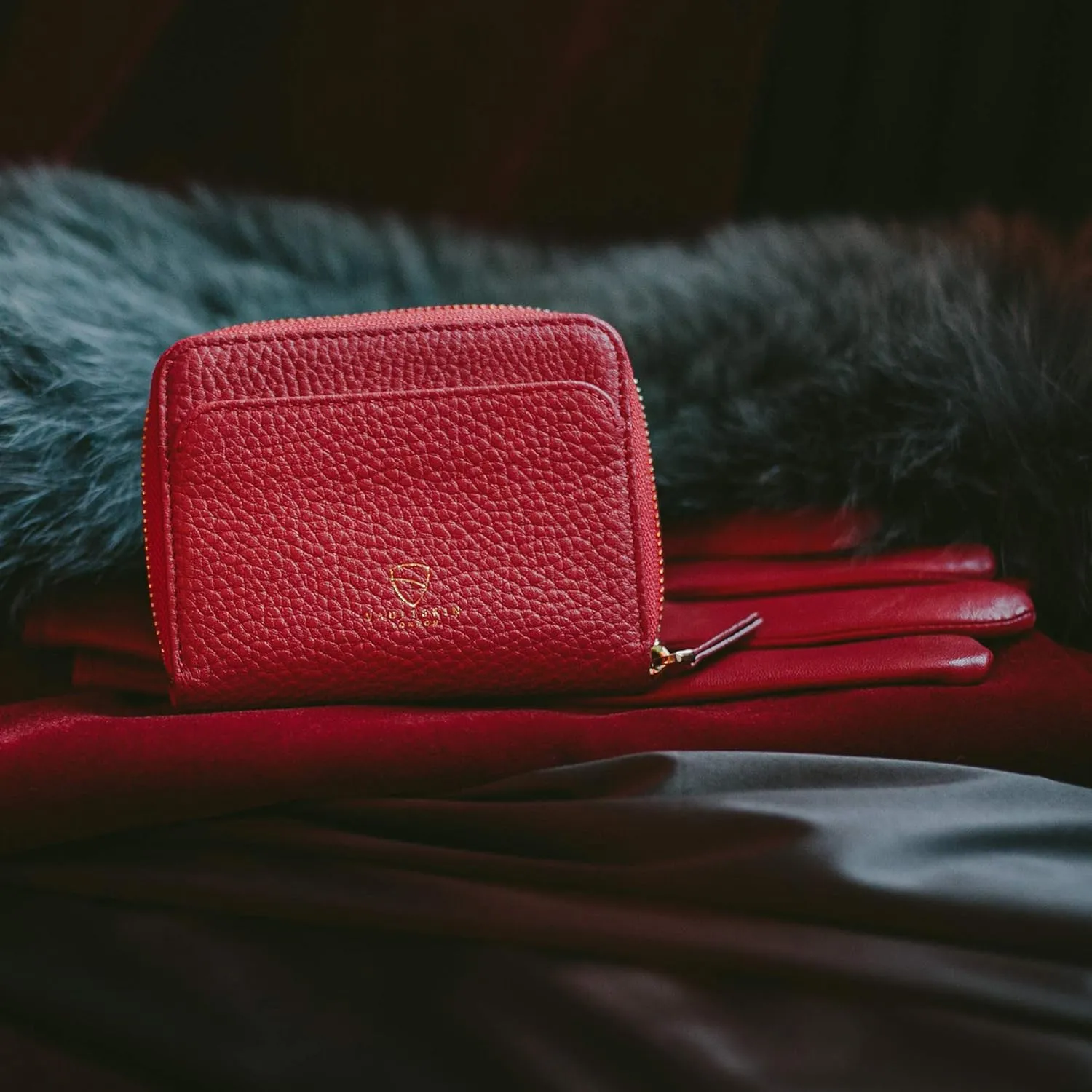 Vaultskin Small Wallet for Women, Leather Card Holder with RFID Blocking with Zipper Coin Pocket, Cash Pocket - Minimalist Wallet Women Slim Design for Everyday Use