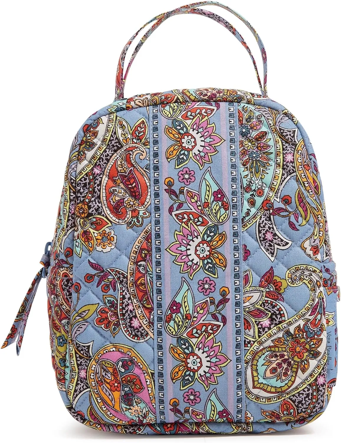 Vera Bradley Women's Cotton Lunch Bunch Lunch Bag, Provence Paisley, One Size
