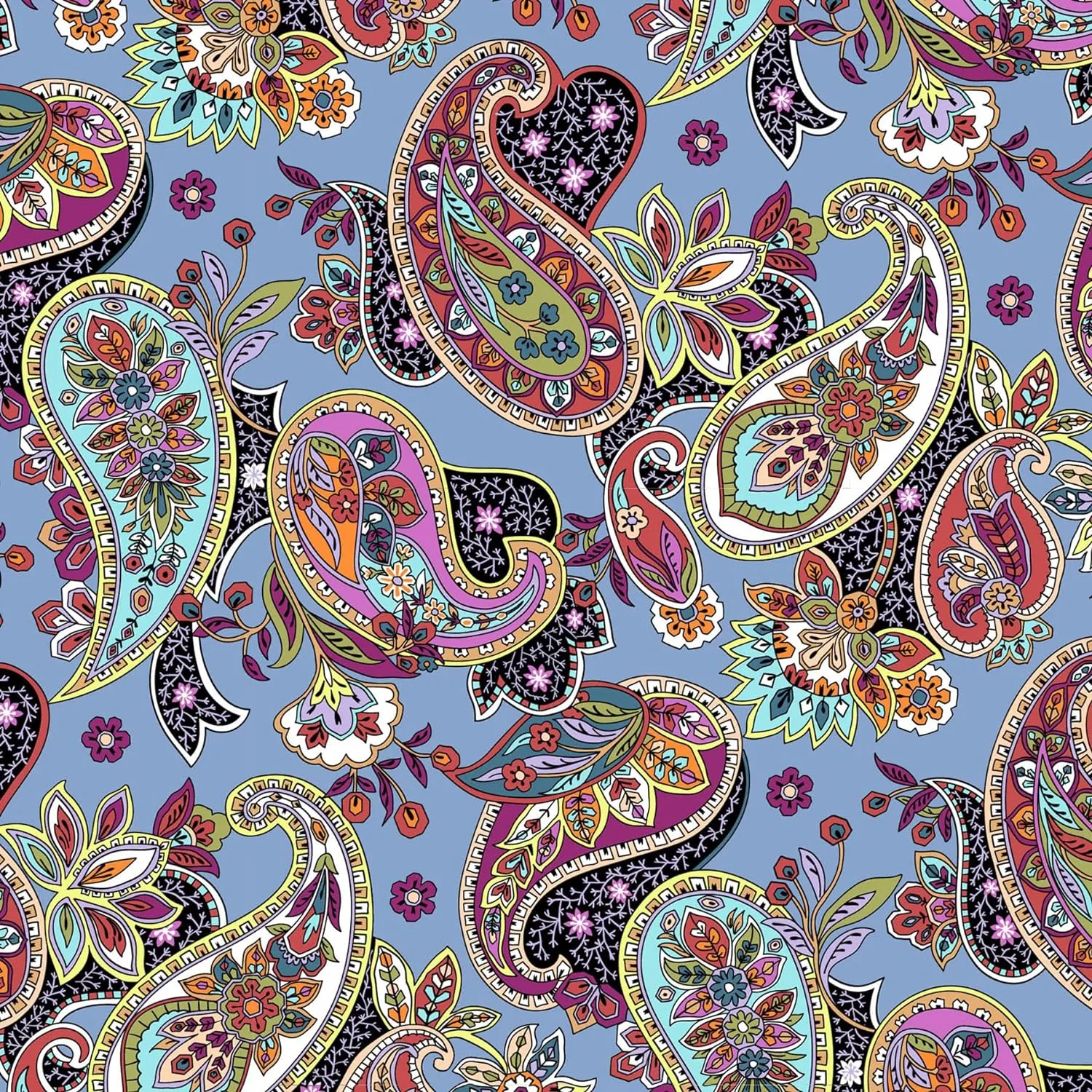 Vera Bradley Women's Cotton Lunch Bunch Lunch Bag, Provence Paisley, One Size
