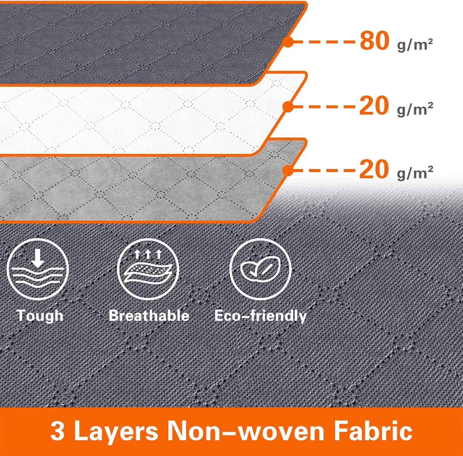Vieshful 5 Pack Underbed Storage Bags 75L Foldable Clothes Bag Large Capacity Storage Containers with Clear Window Reinforced Handles Zippered Organizer Non-Woven for Comforter Blanket Bedding