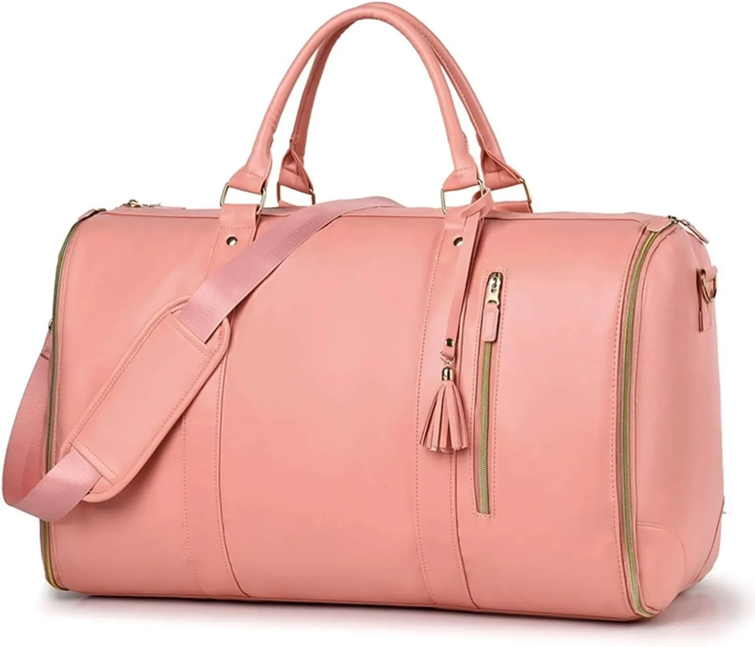Viralhuntz Travel Bag, Luux Travel Bags, Large Capacity Duffle Travel Bags for Men Women, Multifunctional Jenni Travel Bag (Pink)
