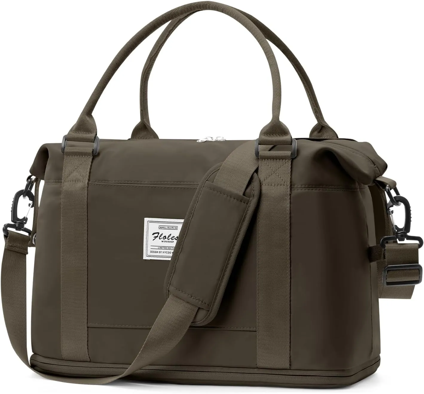 Weekender Bags for Women,Personal Item Travel Bag,Overnight Travel Duffel Bag with Expandable Shoes Compartment & Wet Pocket