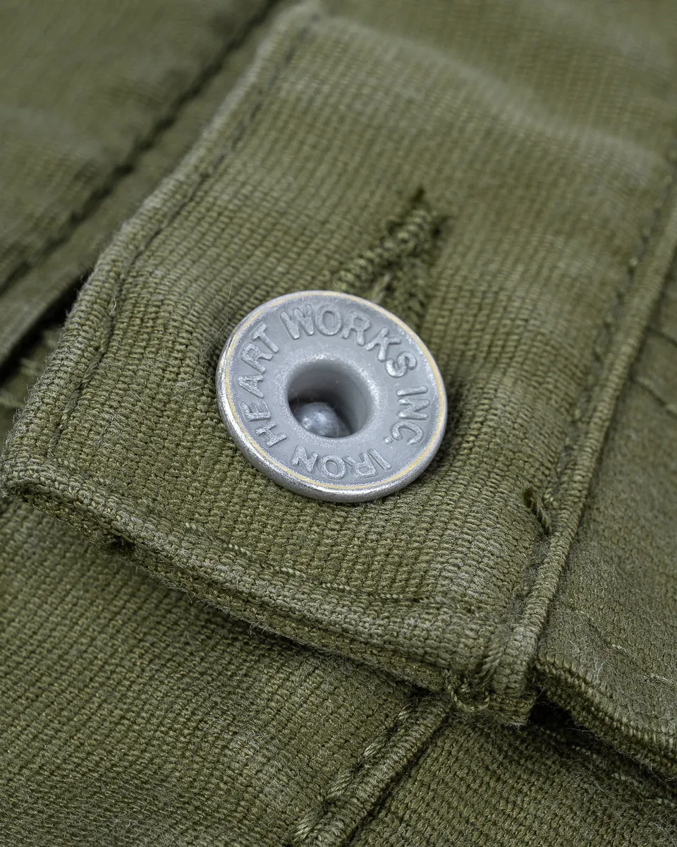 Whipcord Cargo Pants - Army Green