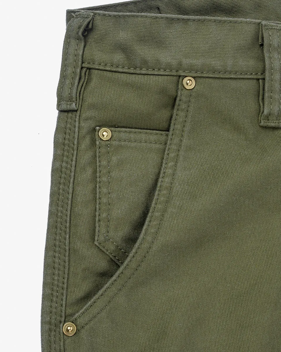 Whipcord Cargo Pants - Army Green