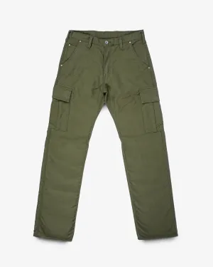 Whipcord Cargo Pants - Army Green