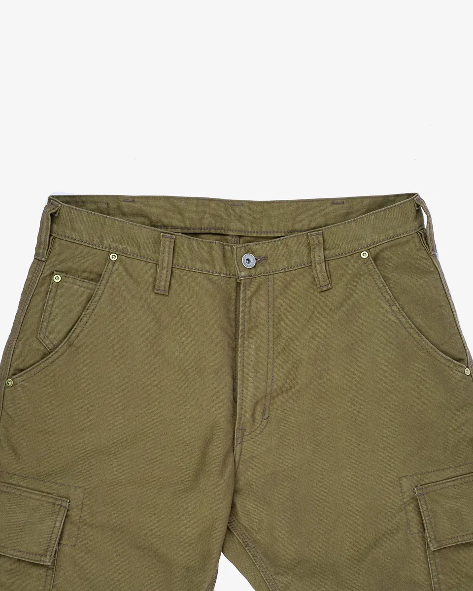 Whipcord Cargo Pants - Khaki
