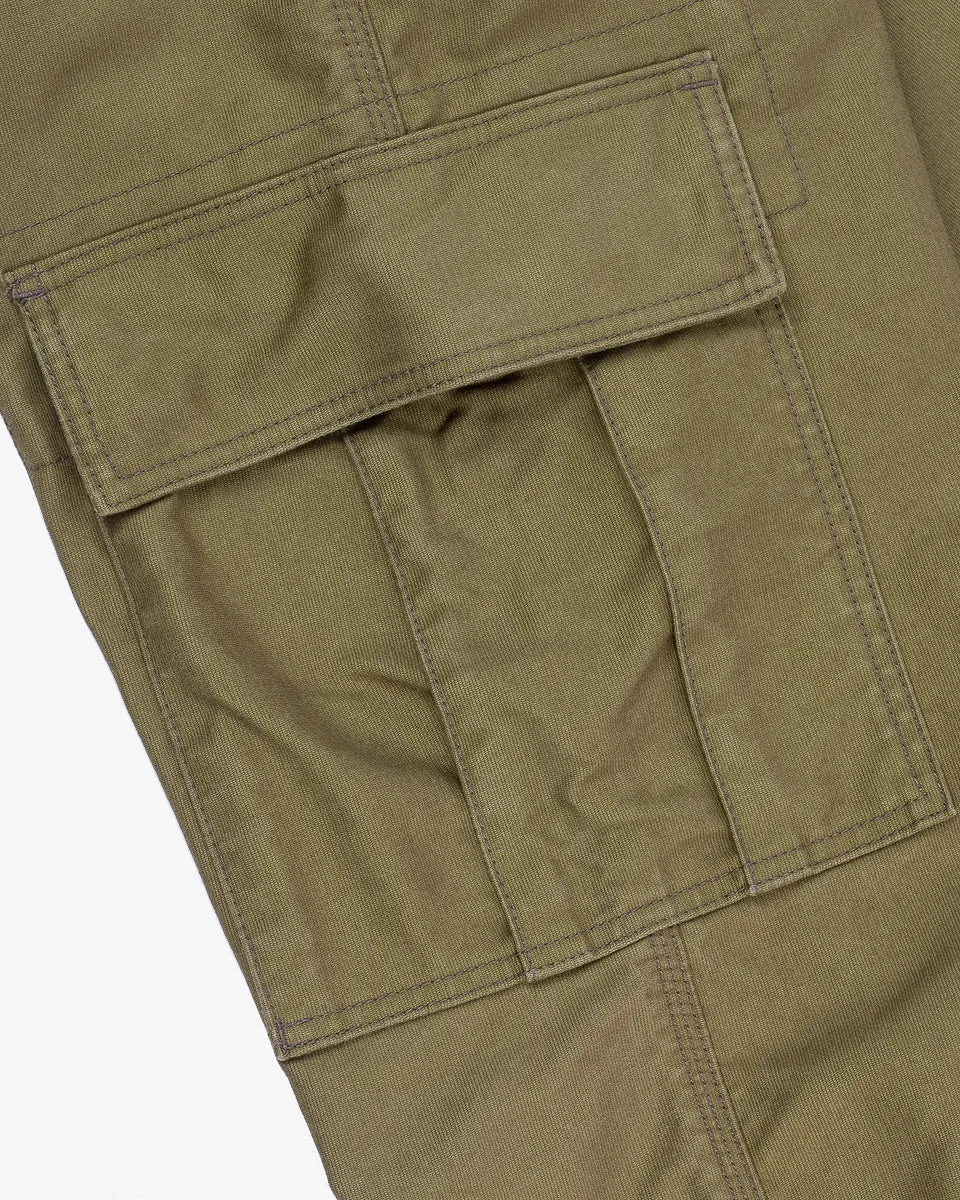 Whipcord Cargo Pants - Khaki
