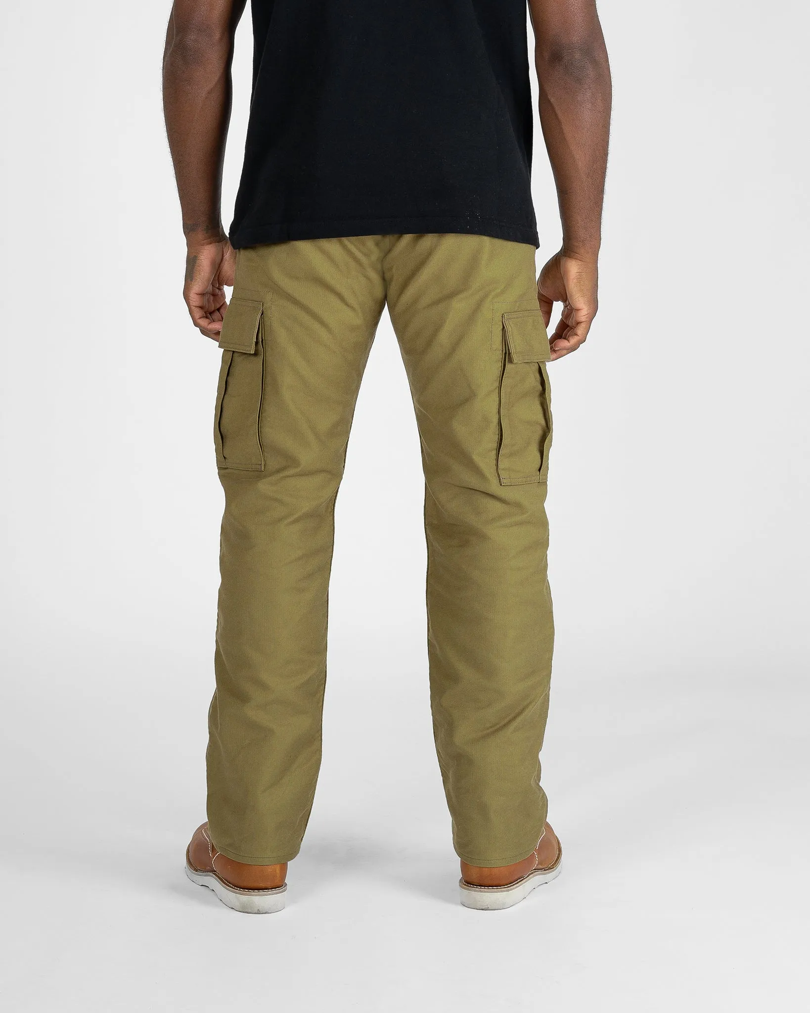 Whipcord Cargo Pants - Khaki